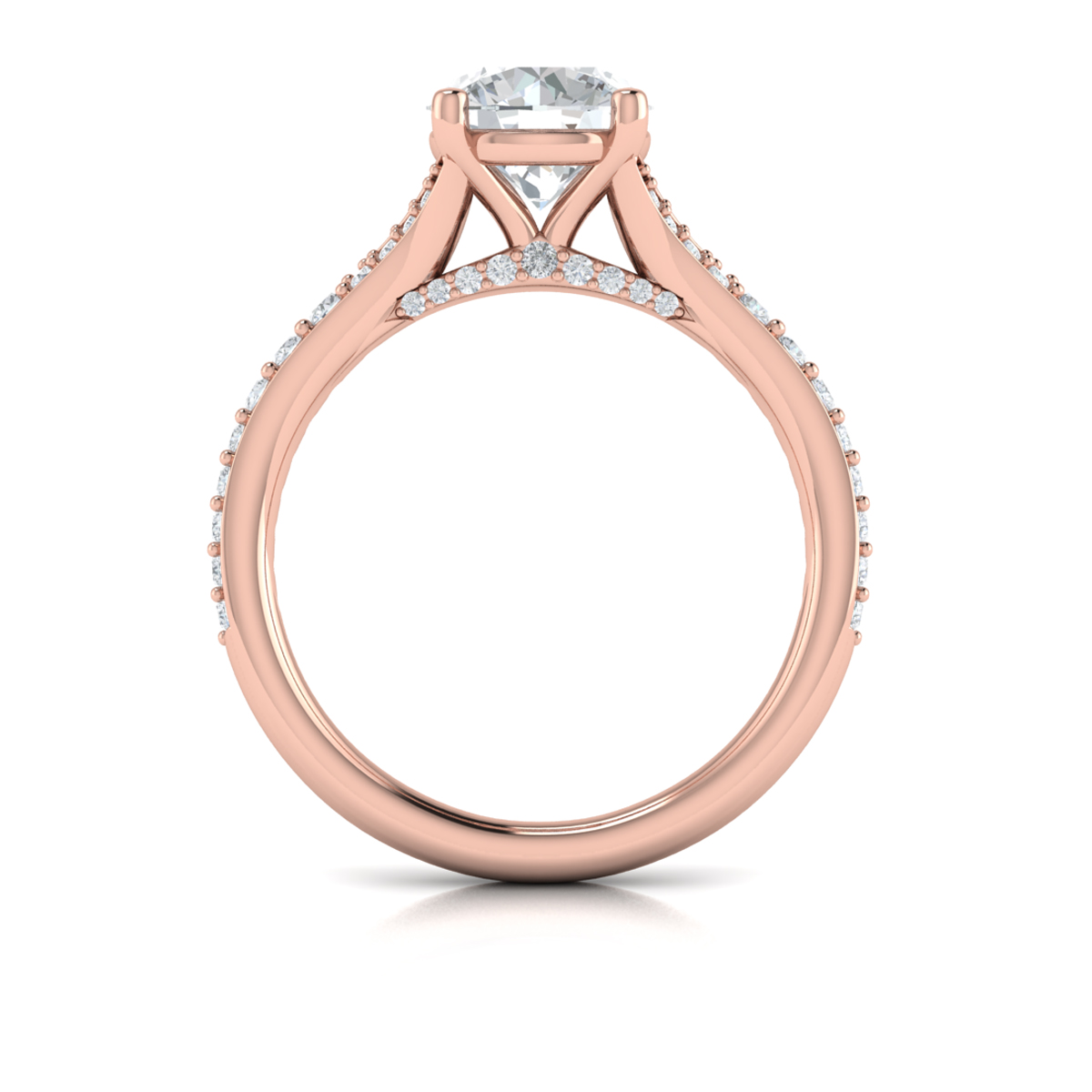 Vlora Classic, Split Shank Engagement Ring