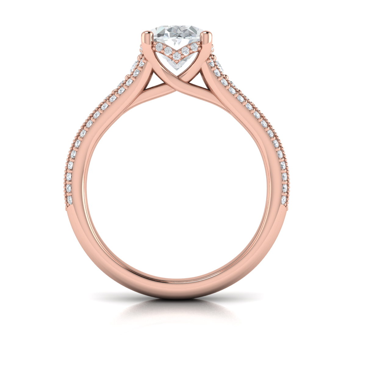 Vlora Classic, Modern Vintage Engagement Ring