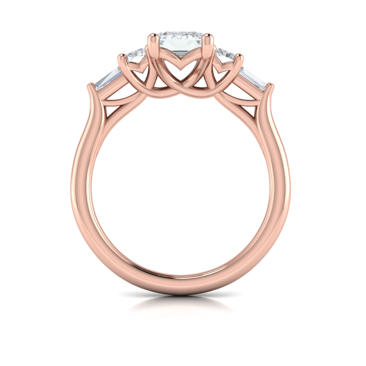 Vlora Classic, Three Stone Engagement Ring