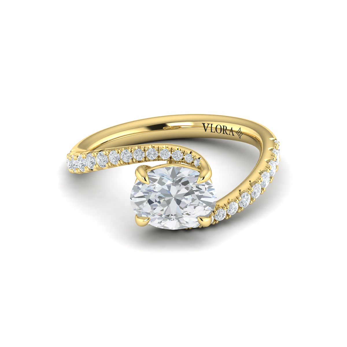 Celestial Engagement Ring