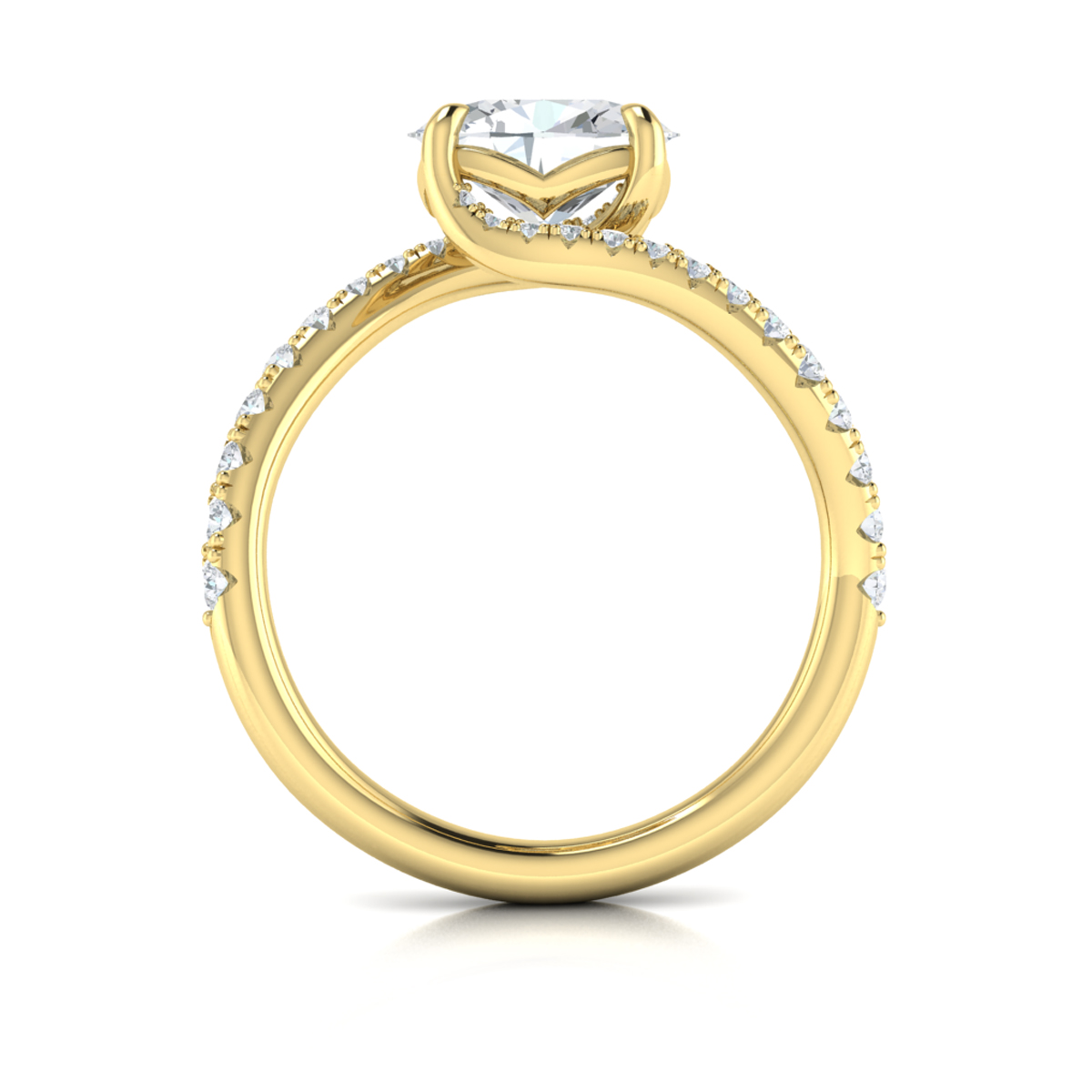 Celestial Engagement Ring