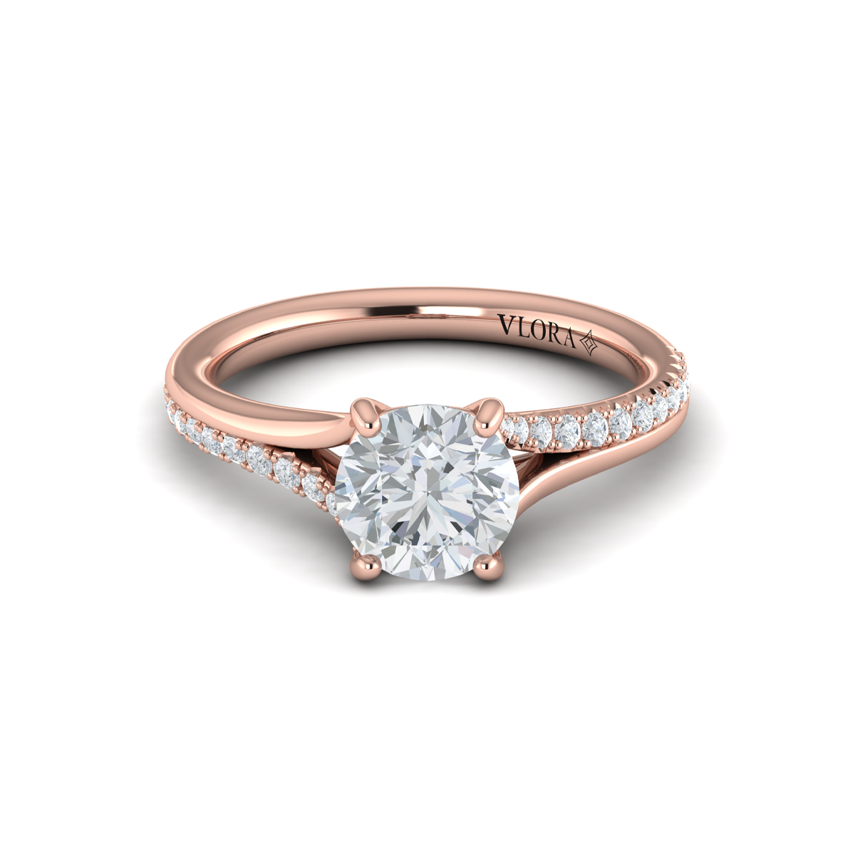 Vlora Classic, Split Shank Engagement Ring