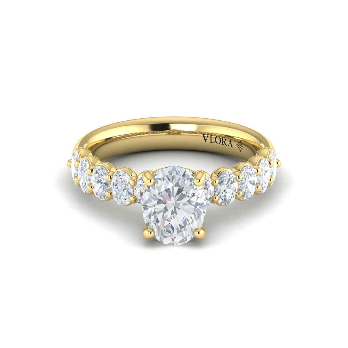 Eternal Oval Engagement Ring