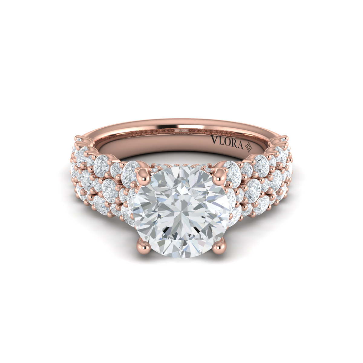 Mosaic Engagement Ring