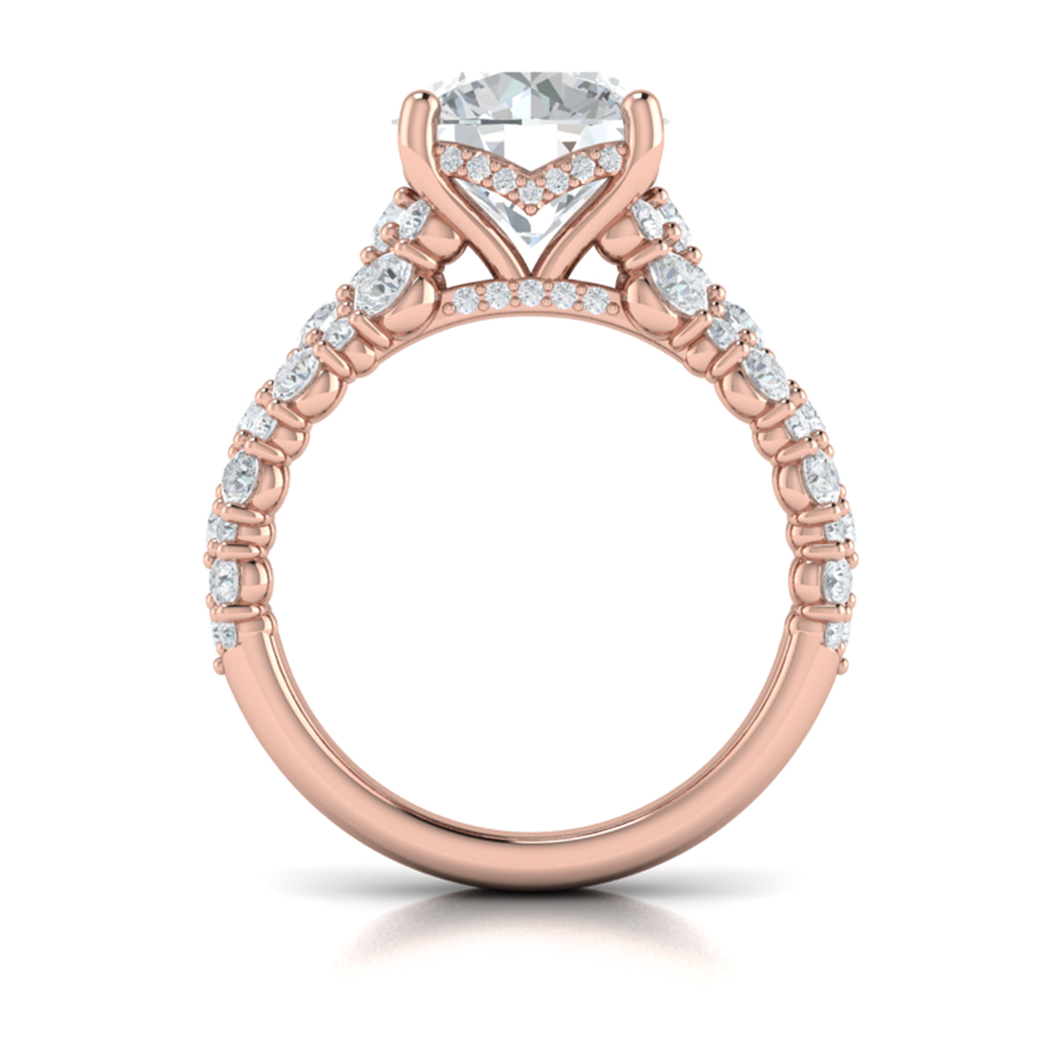 Mosaic Engagement Ring