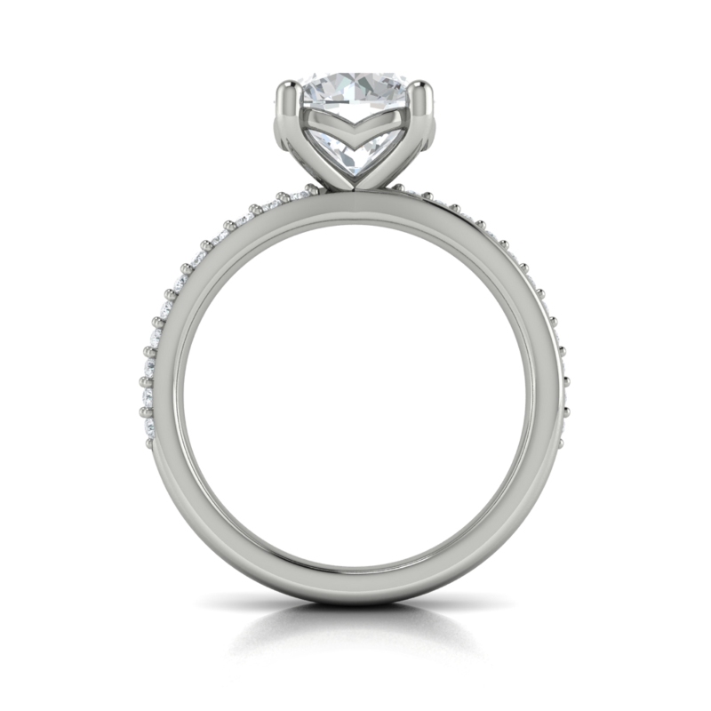 Arc Engagement Ring
