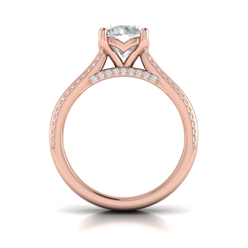 Cathedral of Joy Engagement Ring