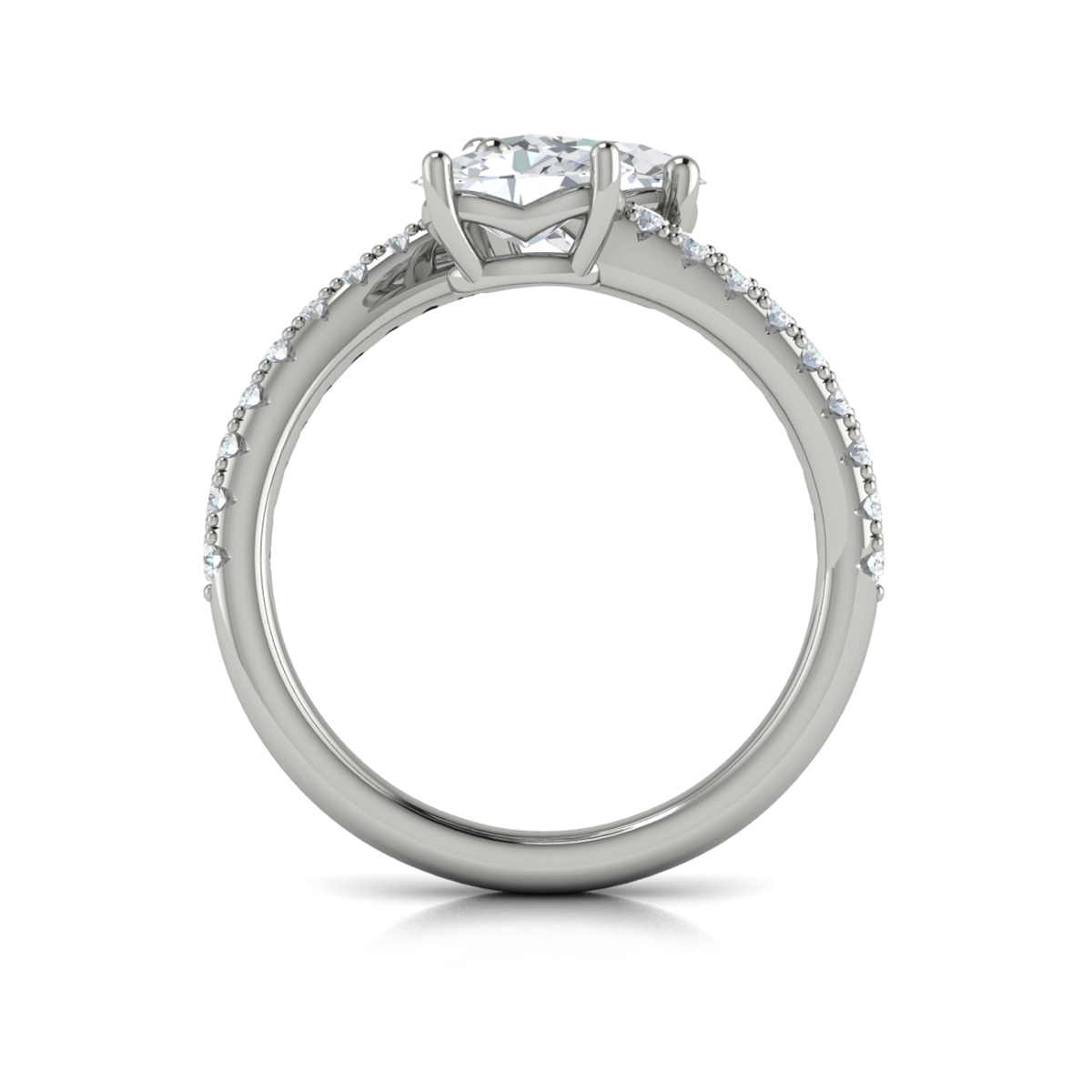Vlora Two Stone Engagement Ring