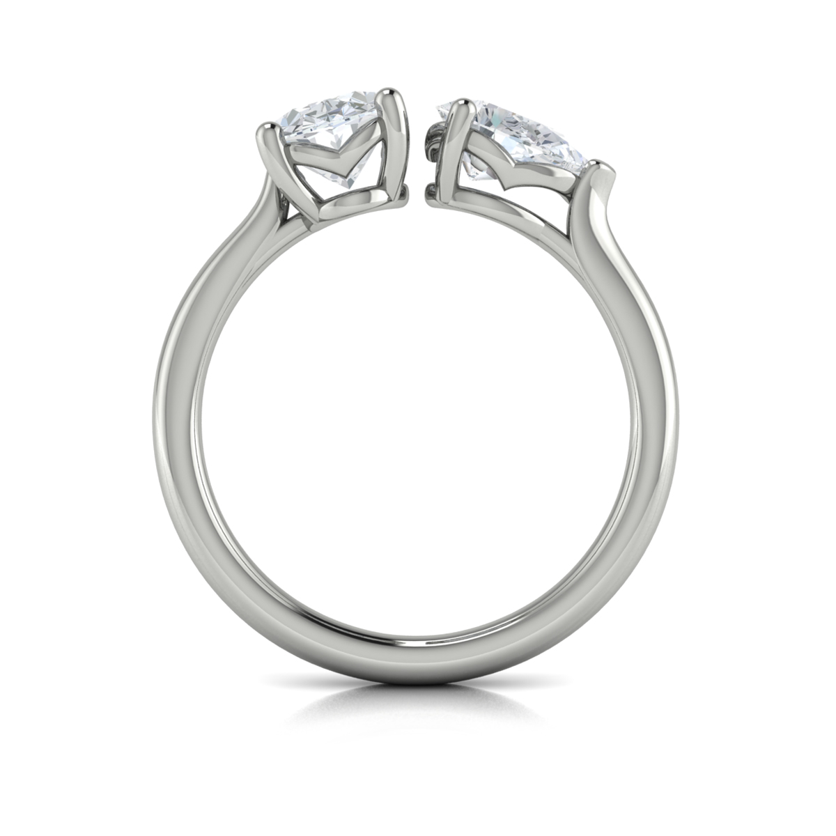 Vlora Two Stone Engagement Ring