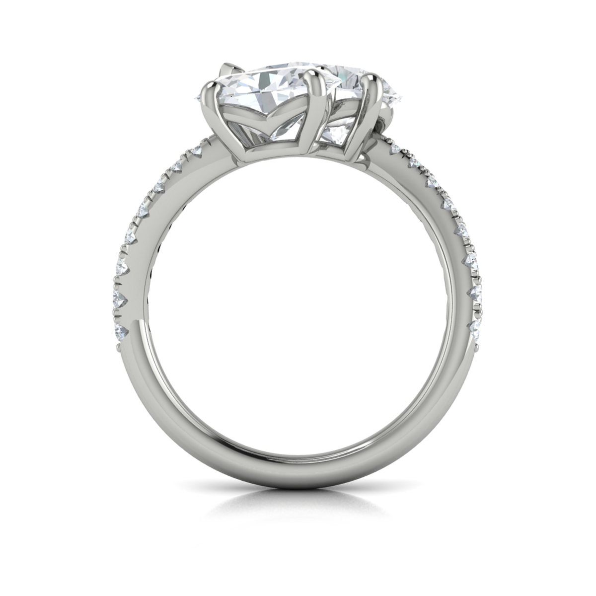 Vlora Two Stone Engagement Ring