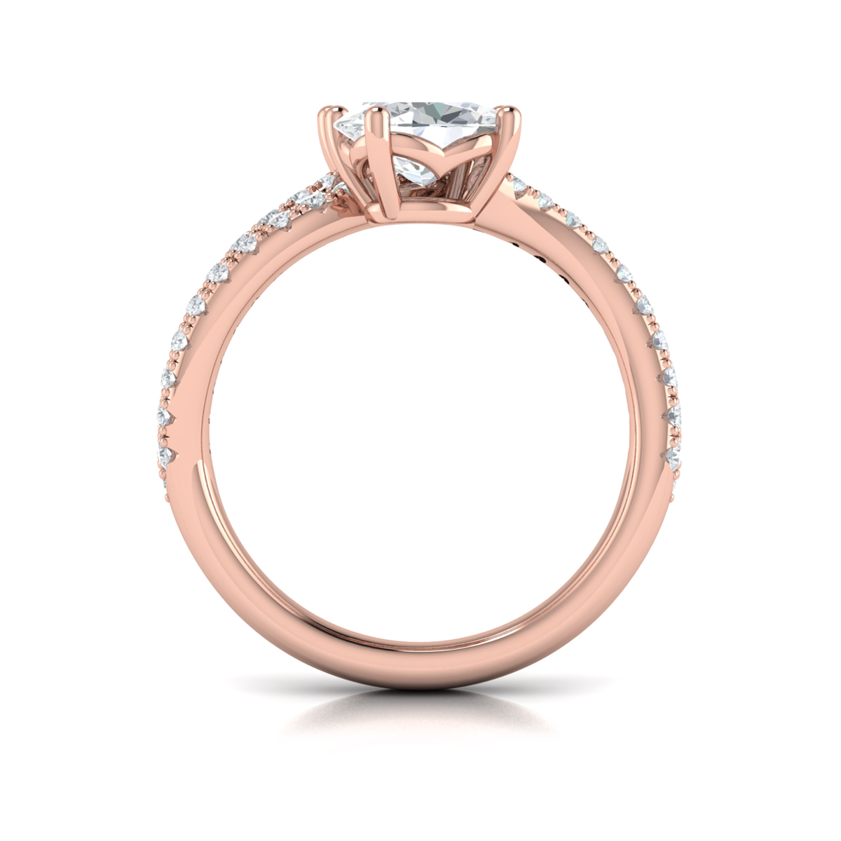 Vlora Two Stone Engagement Ring