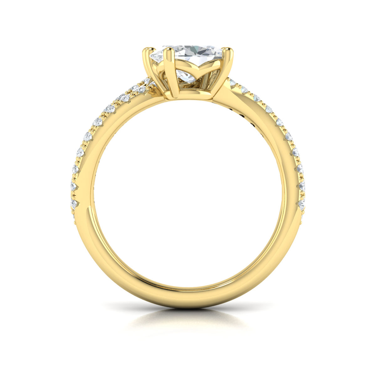Vlora Two Stone Engagement Ring