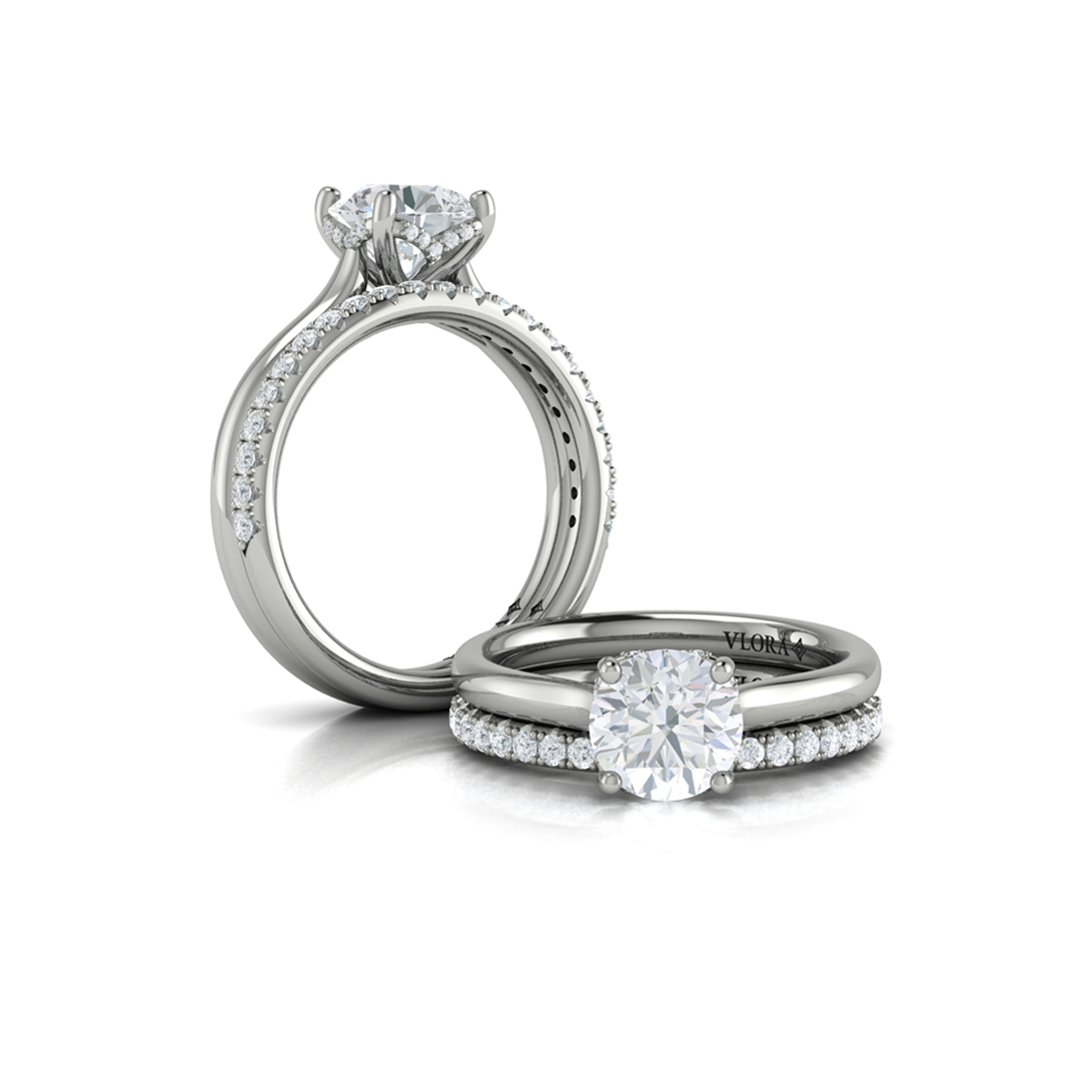 Elegant Classic Solitaire Engagement Ring