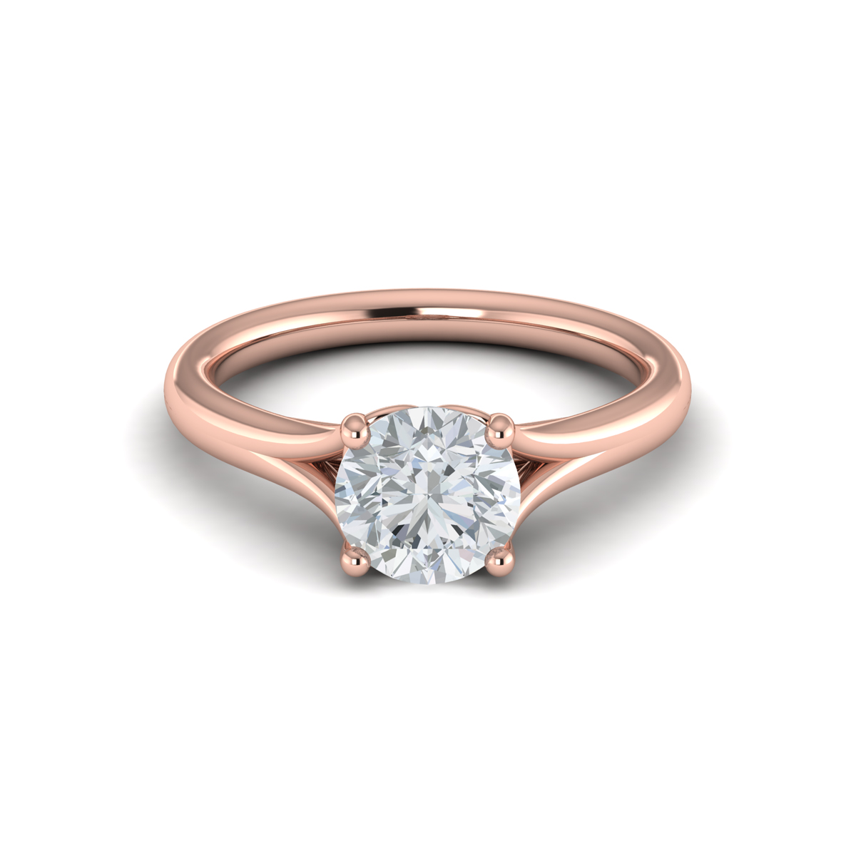 Vlora Classic, Split Shank Engagement Ring