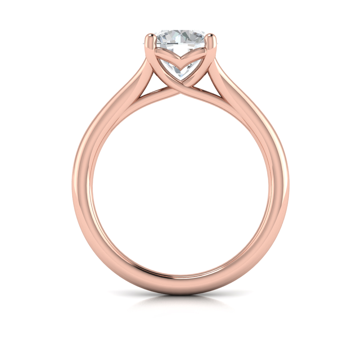 Vlora Classic, Split Shank Engagement Ring