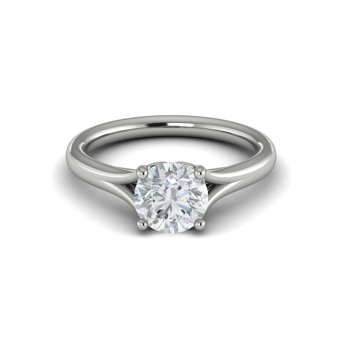 Vlora Classic, Split Shank Engagement Ring