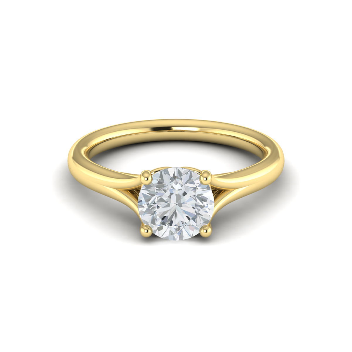 Vlora Classic, Split Shank Engagement Ring