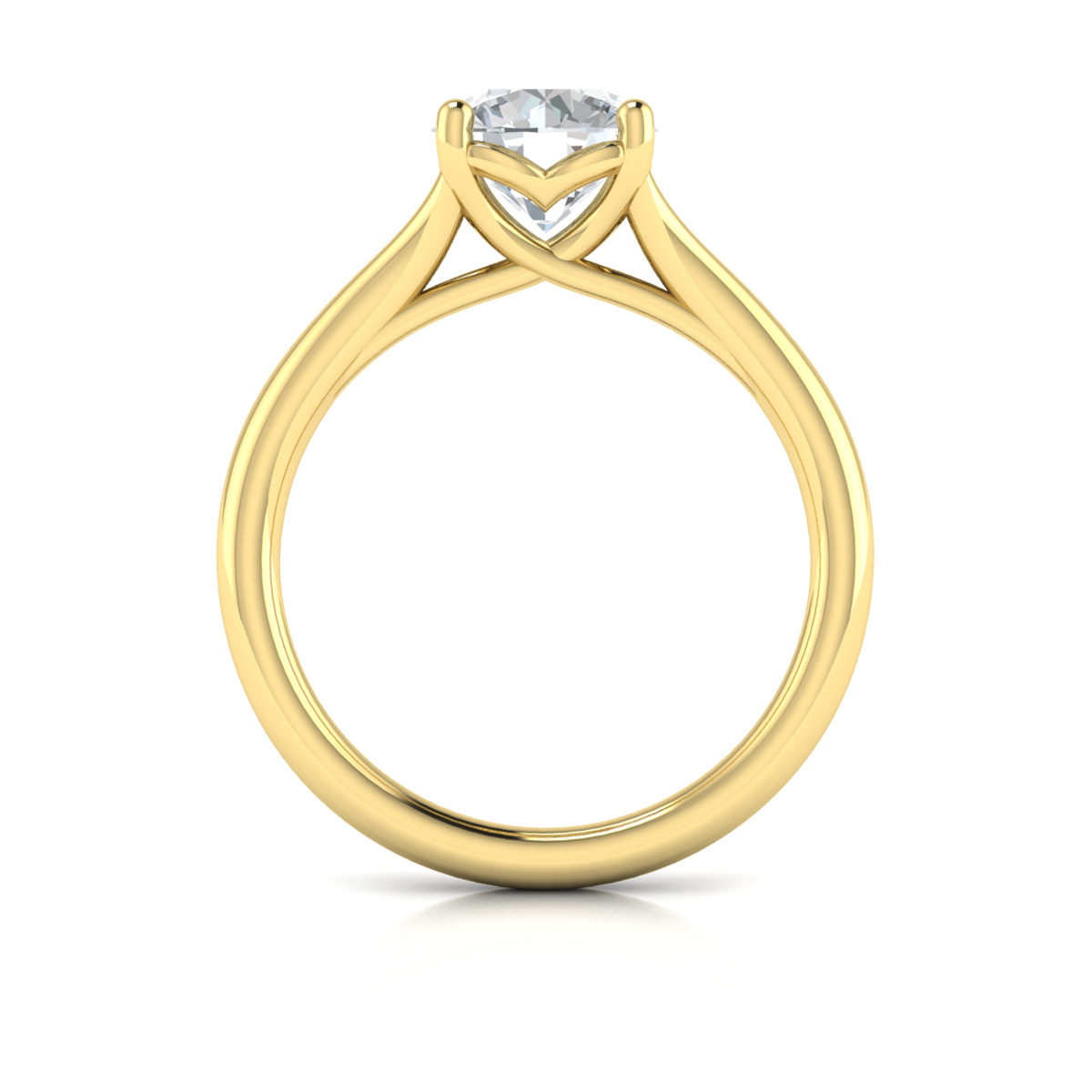Vlora Classic, Split Shank Engagement Ring