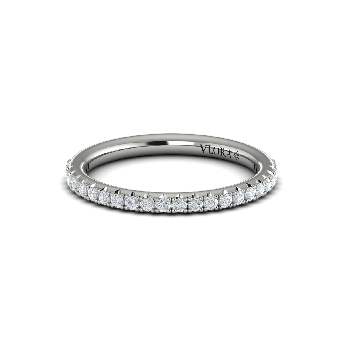 Matching Band for Tapestry Oval Trilogy Engagement Ring