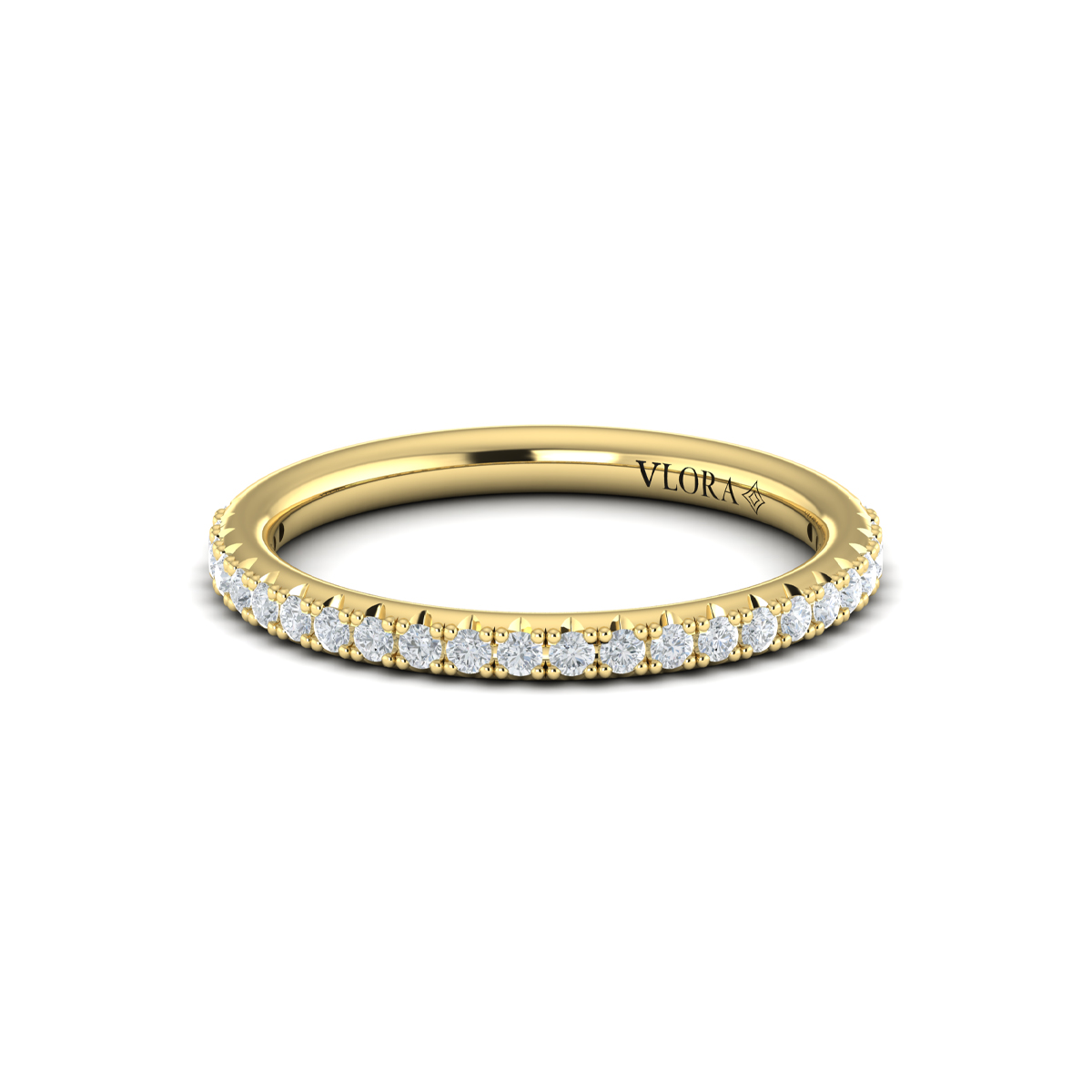 Matching Band for Tapestry Oval Trilogy Engagement Ring