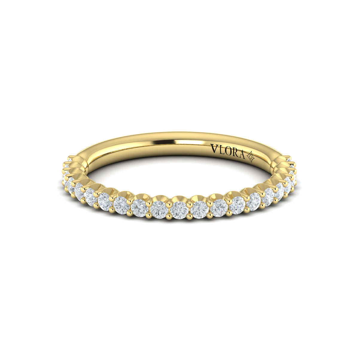 Matching Band for Embrace Halo Oval Engagement Ring