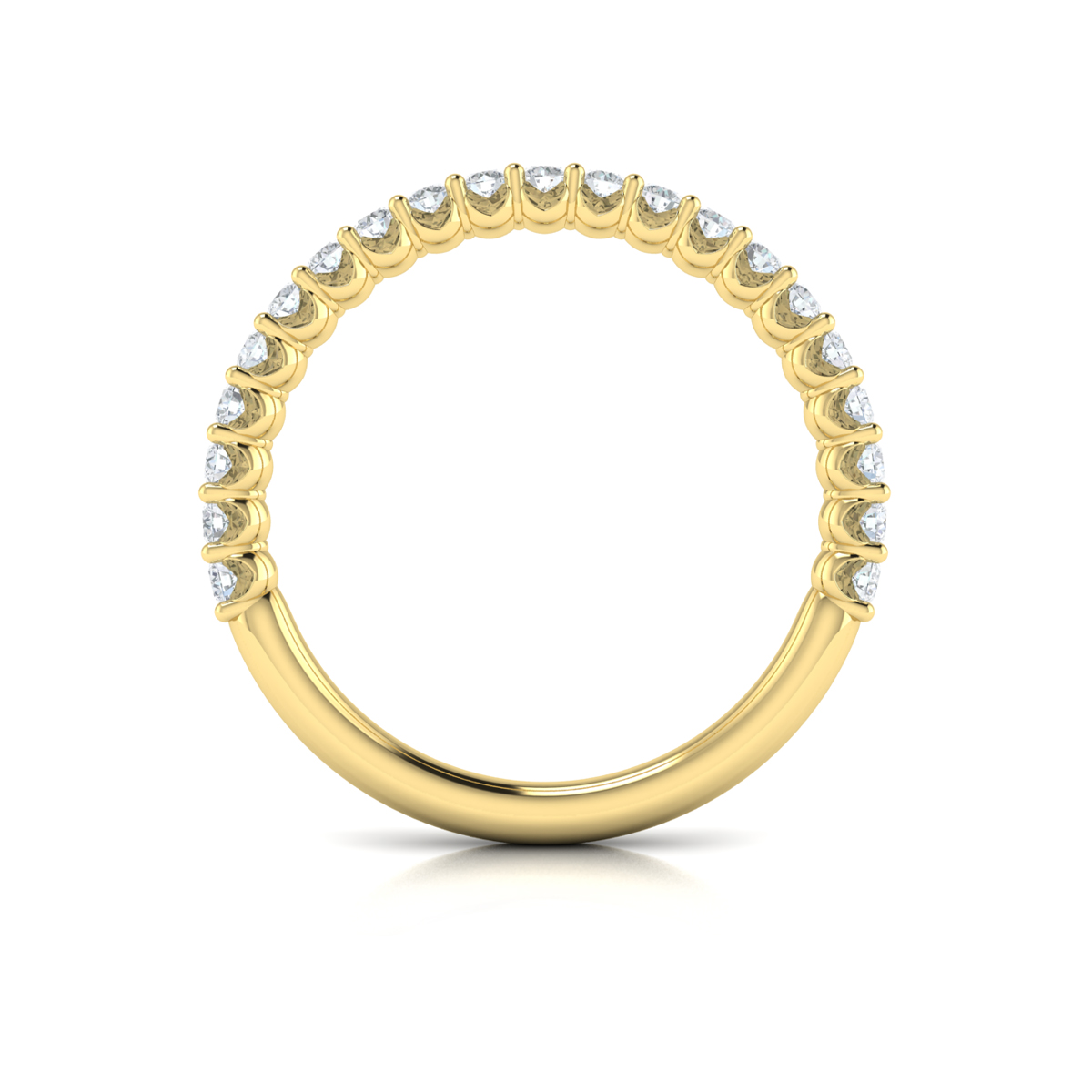 Matching Band for Embrace Halo Oval Engagement Ring