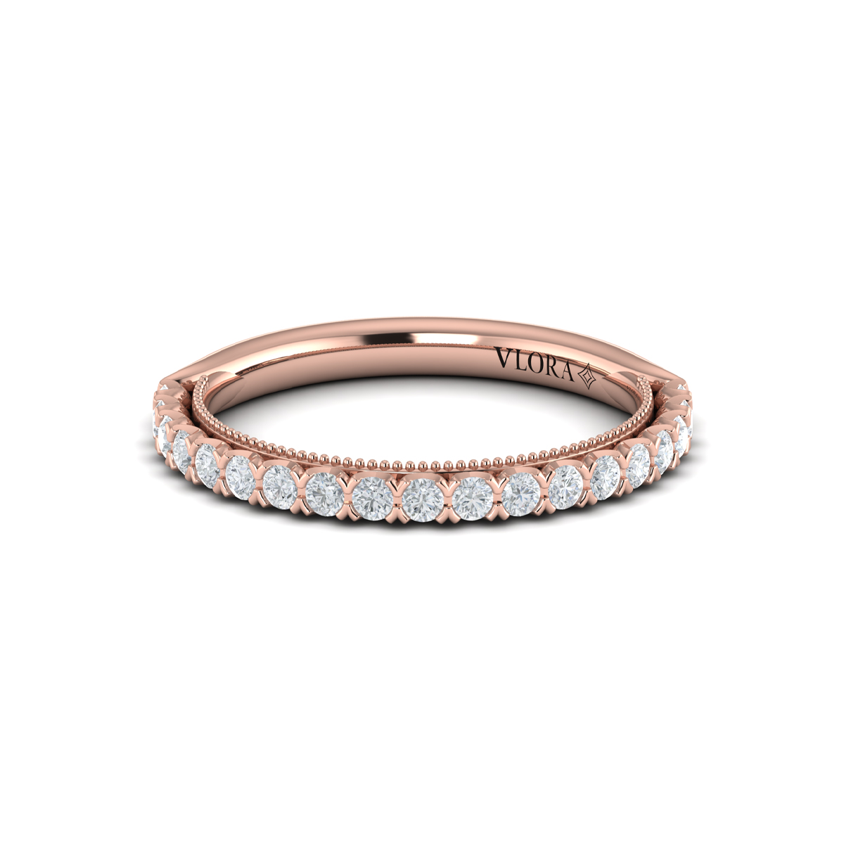 Matching Band for Timeless Pear Halo Engagement Ring