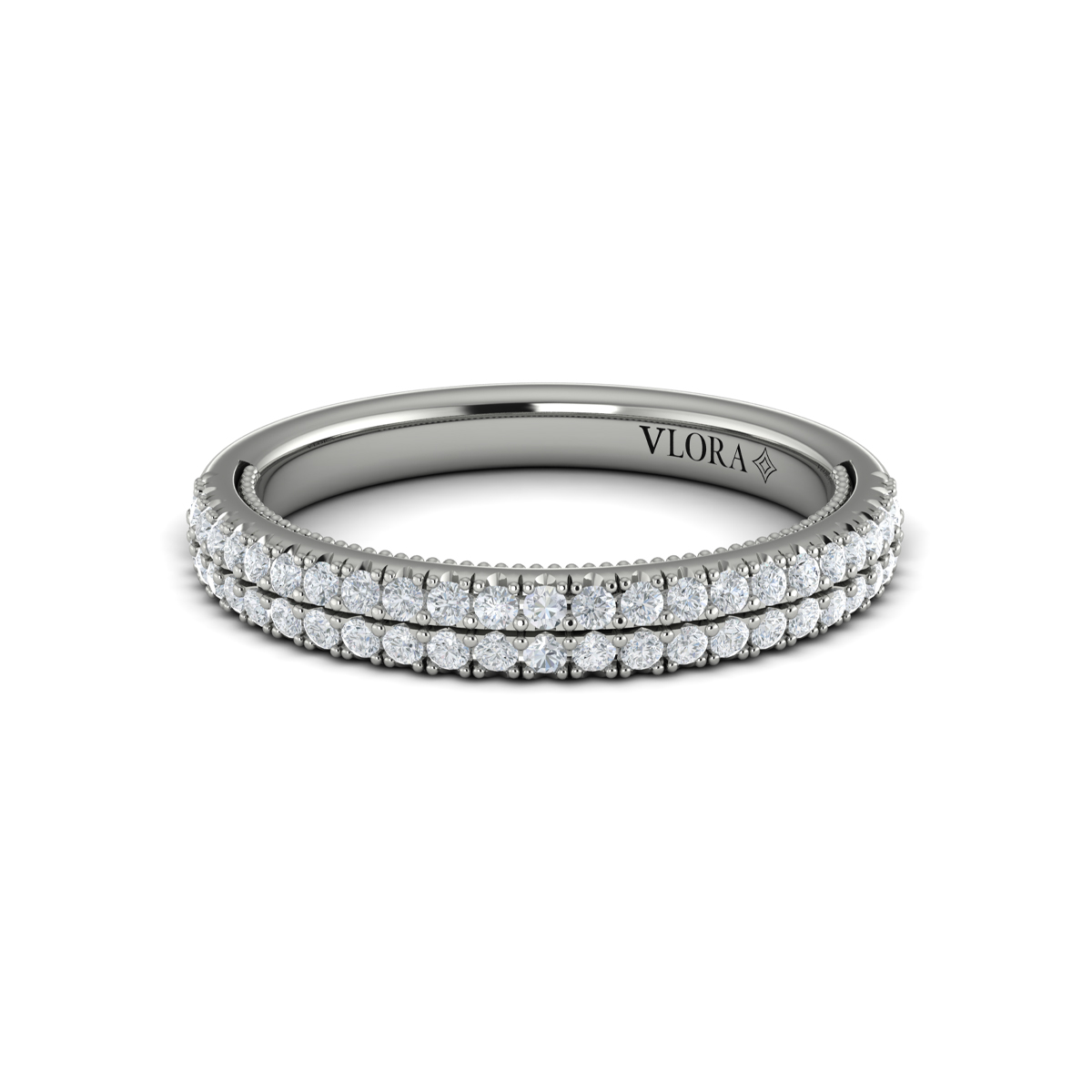 Matching Band for Regal Halo Oval Engagement Ring