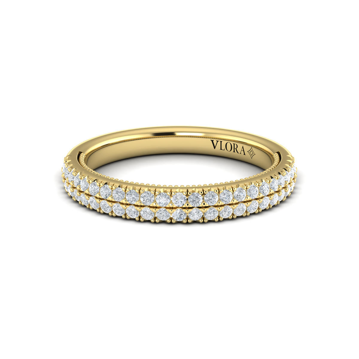 Matching Band for Regal Halo Oval Engagement Ring