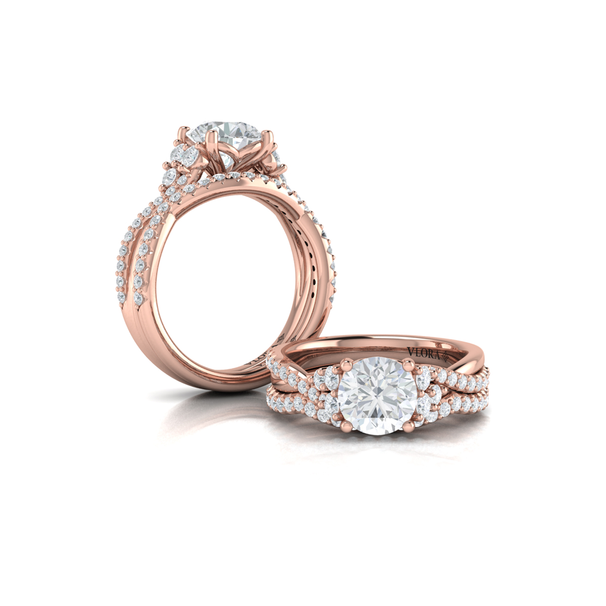 Entwined Matching Wedding Band