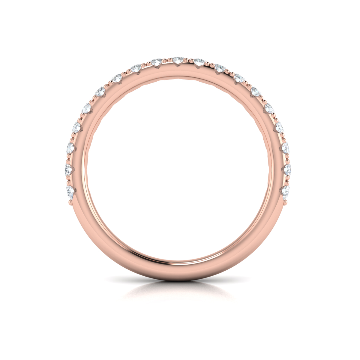 Matching Band for Intricate Halo Engagement Ring