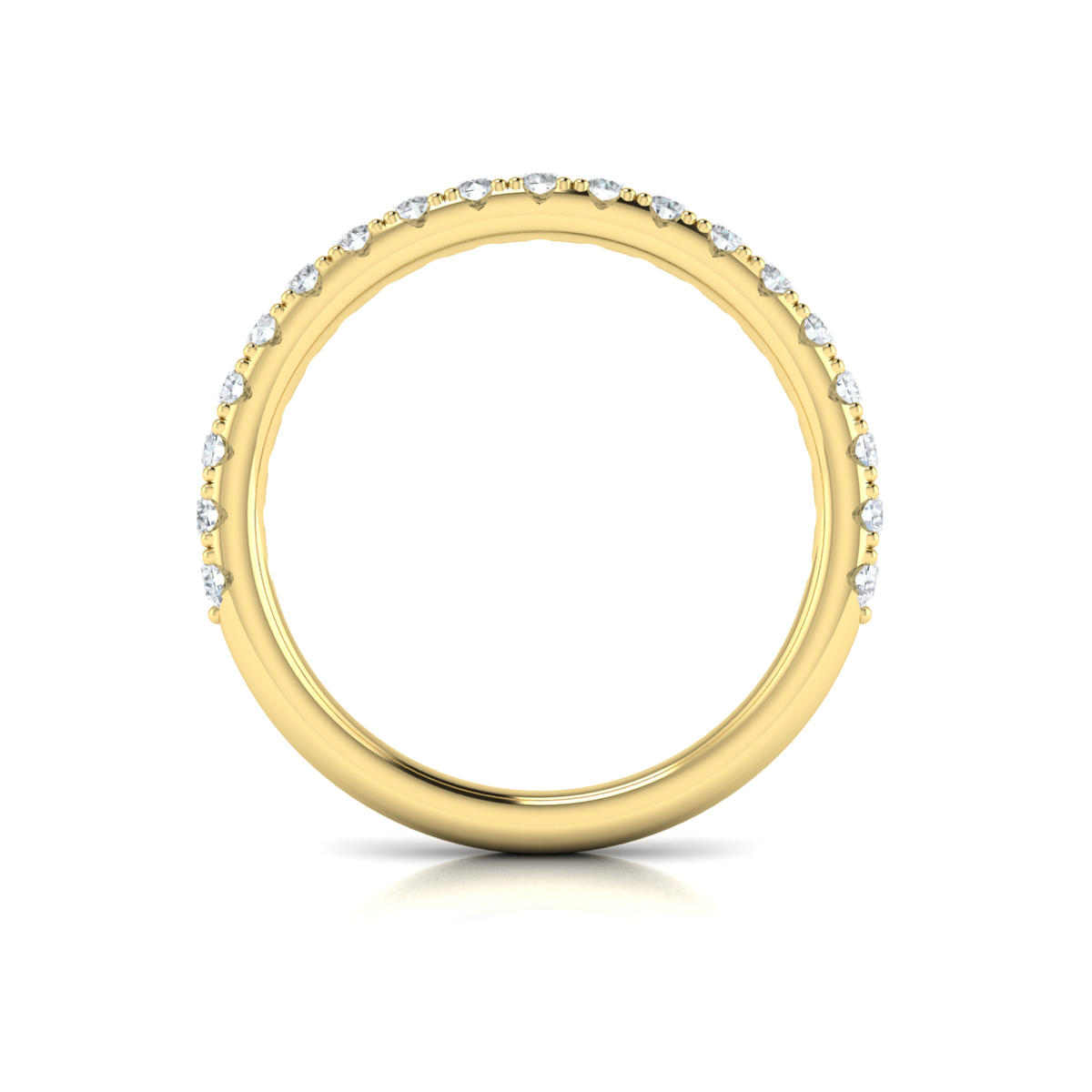 Matching Band for Intricate Halo Engagement Ring