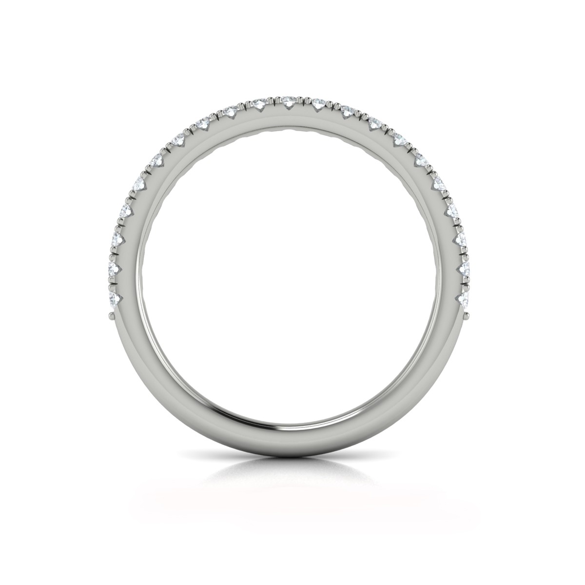 Matching Band for Horizon Halo Oval Engagement Ring