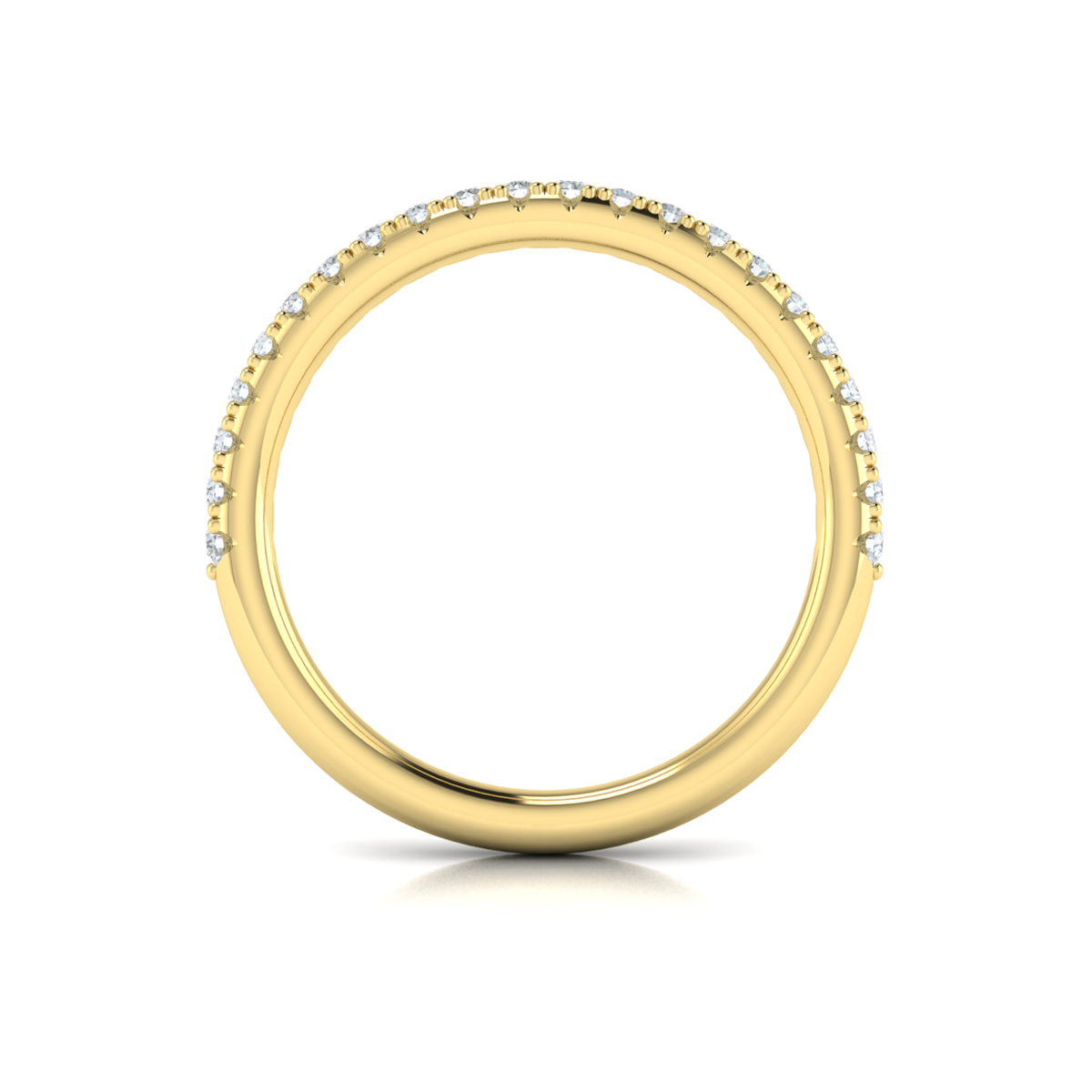 Matching Band for Splendid Cathedral Split Shank Engagement Ring