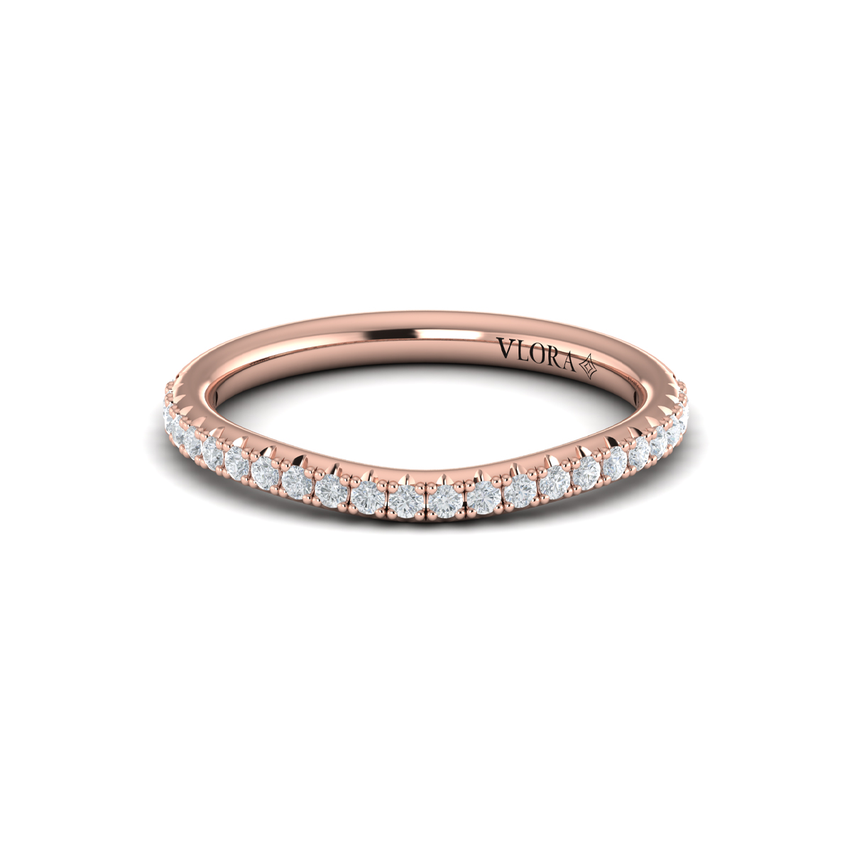 Matching Band for Splendid Cathedral Split Shank Engagement Ring