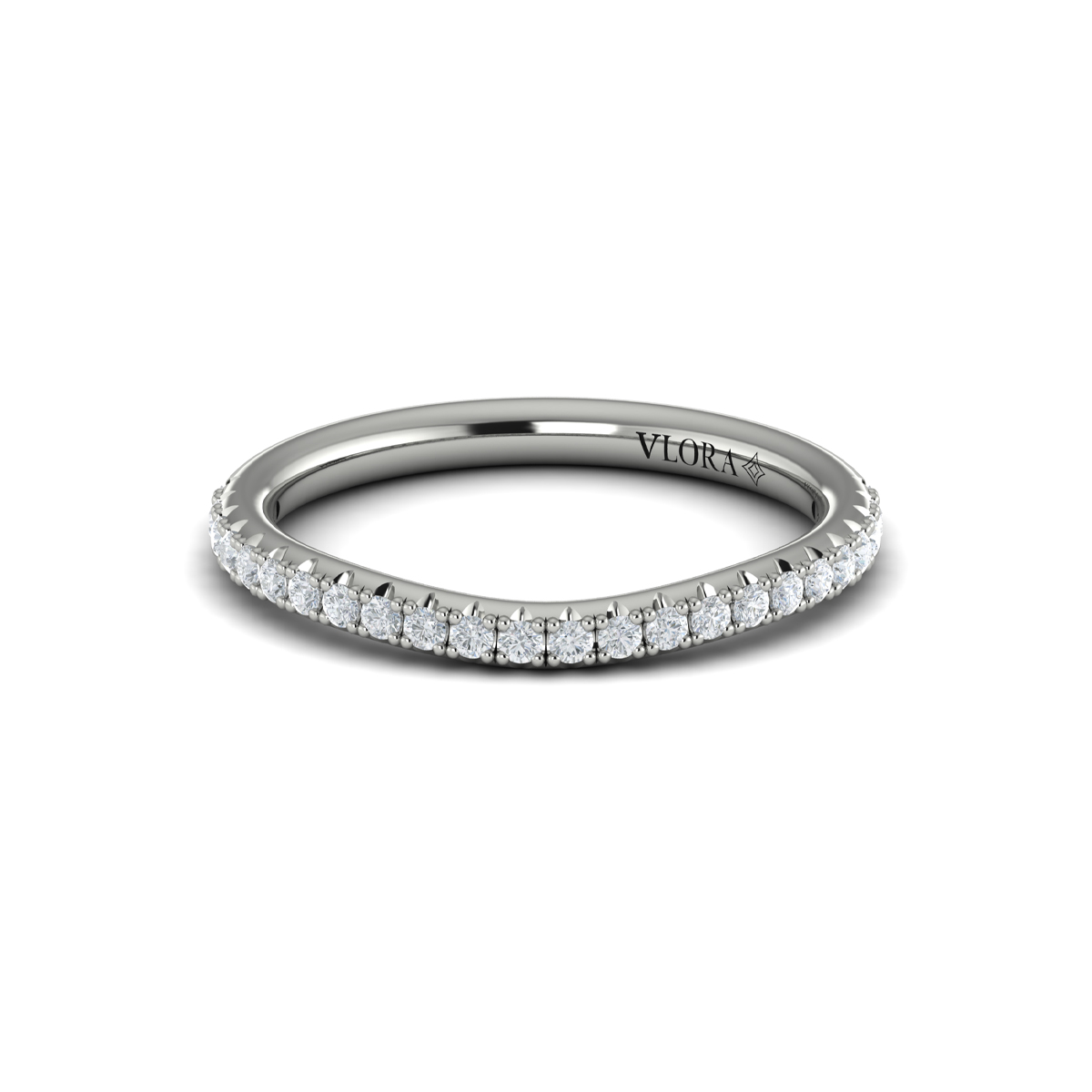 Matching Band for Splendid Cathedral Split Shank Engagement Ring