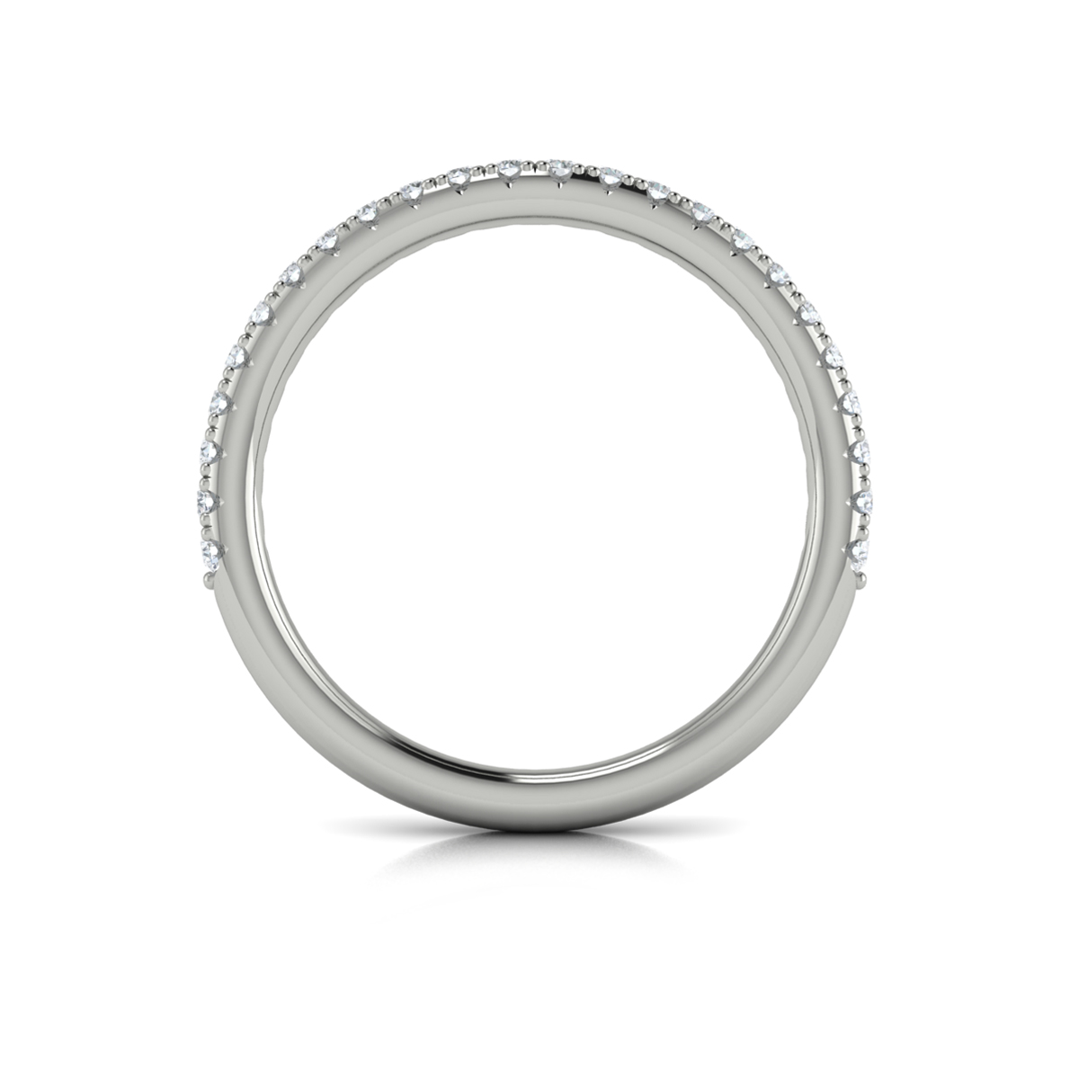 Matching Band for Splendid Cathedral Split Shank Engagement Ring