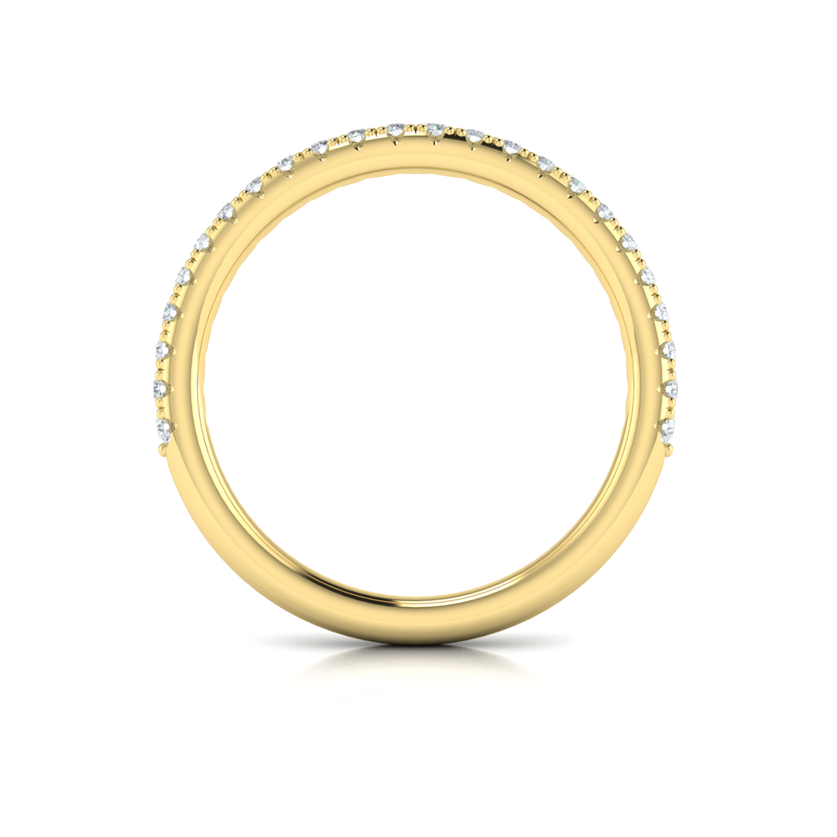 Matching Band for Splendid Cathedral Split Shank Engagement Ring