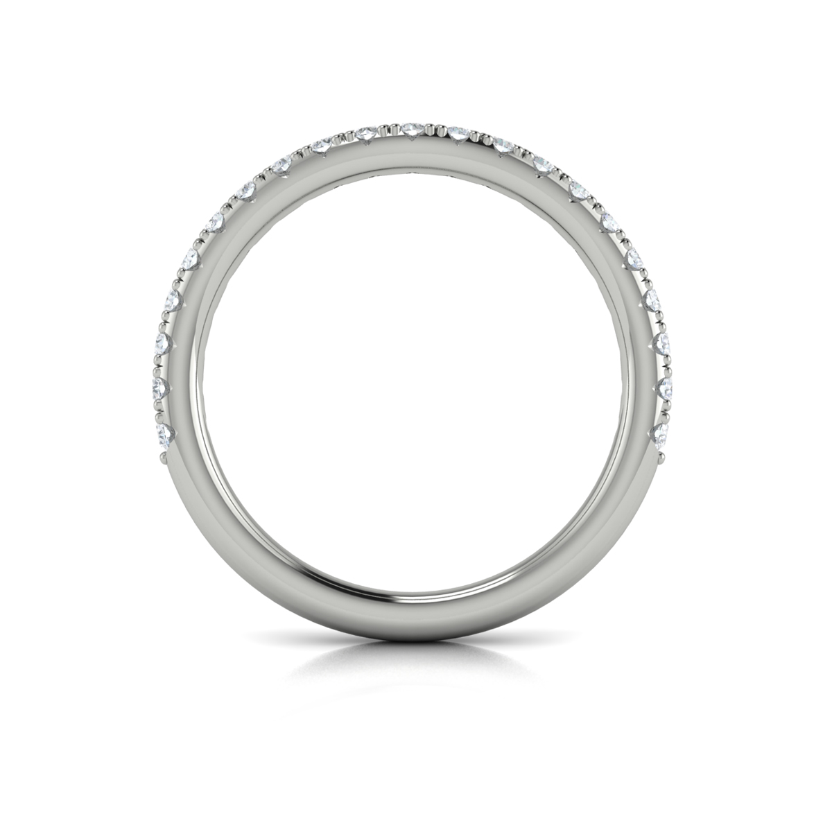 Matching Band for Euro Halo Round Engagement Ring