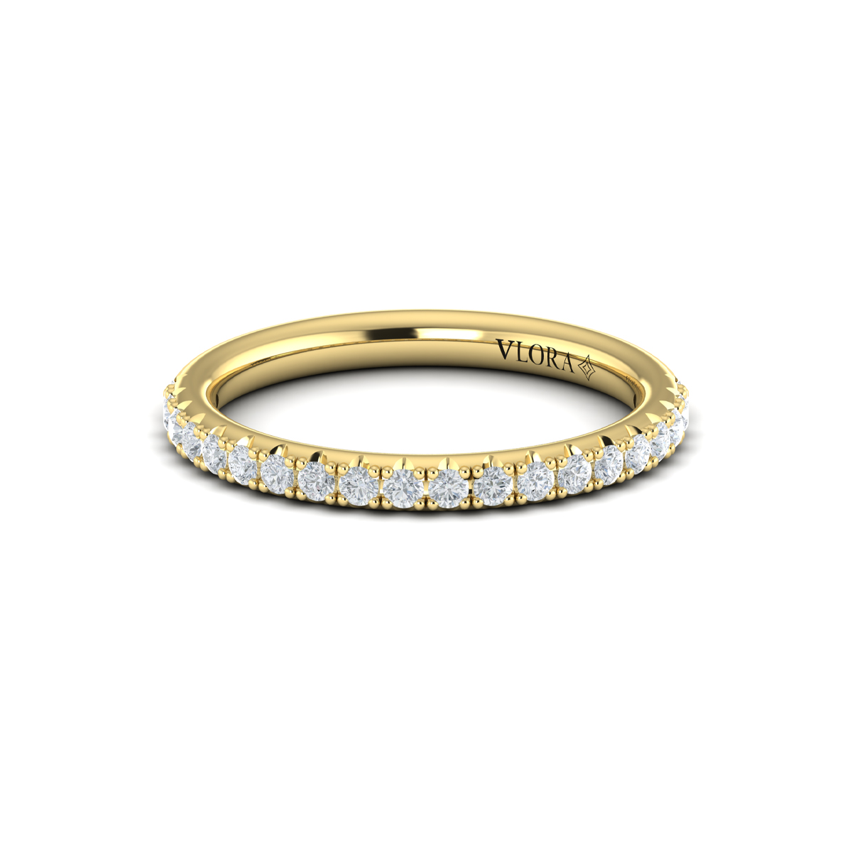 Matching Band for Splendid Cathedral Split Shank Oval Engagement Ring