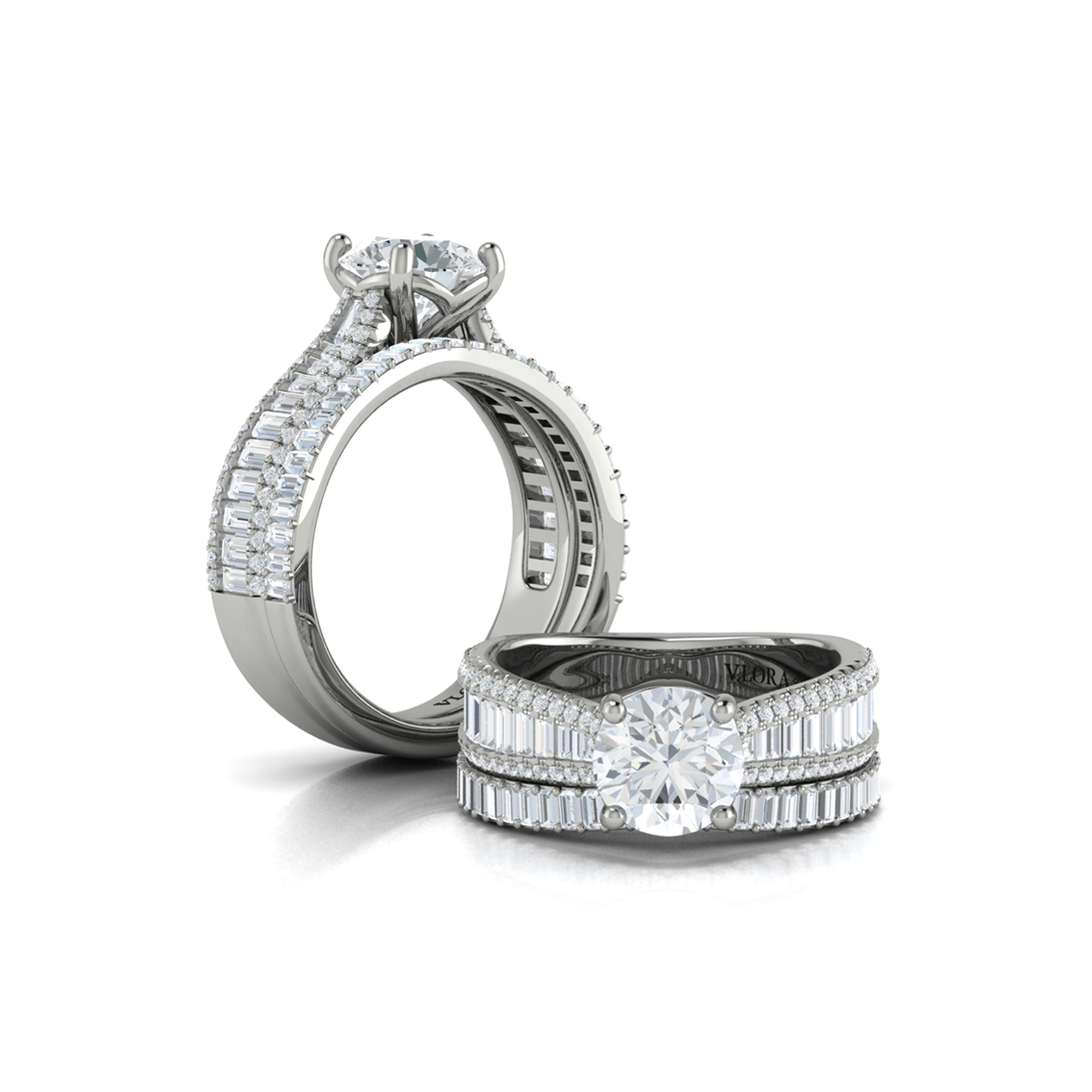 Matching Band for Symphony Engagement Ring
