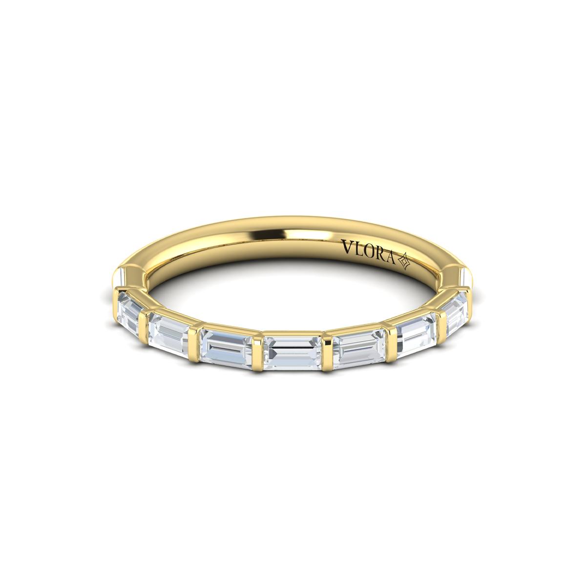 Matching Band for Intricate Oval Engagement Ring