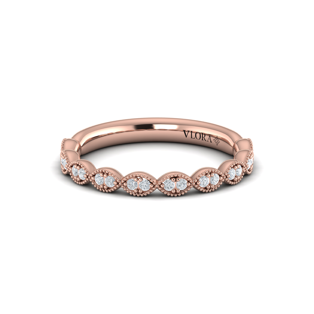 Matching Band for Unity Oval Engagement Ring