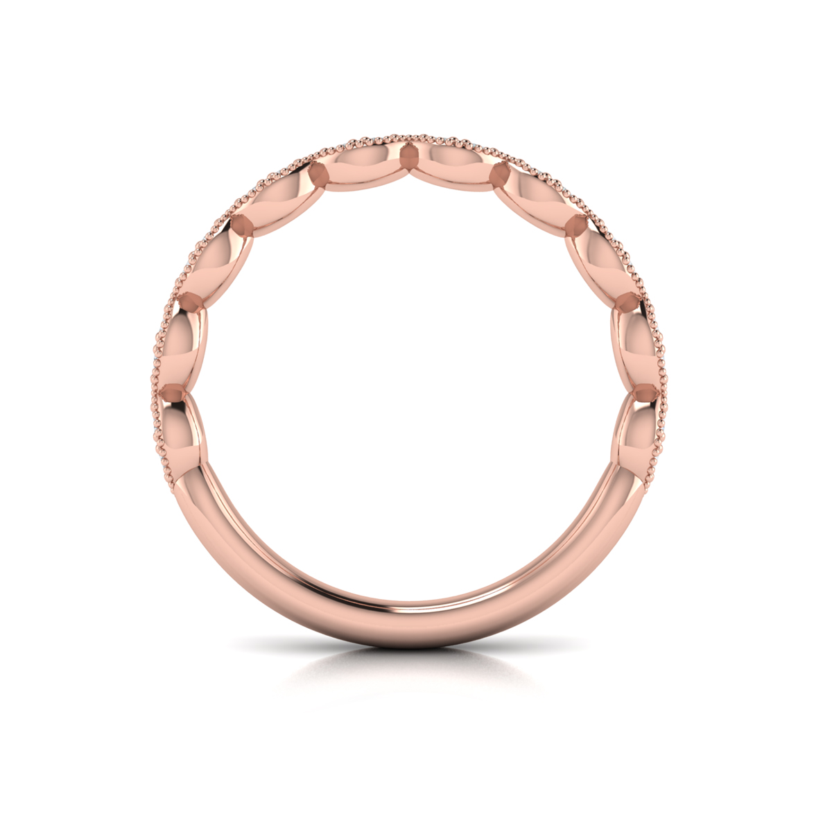 Matching Band for Unity Oval Engagement Ring