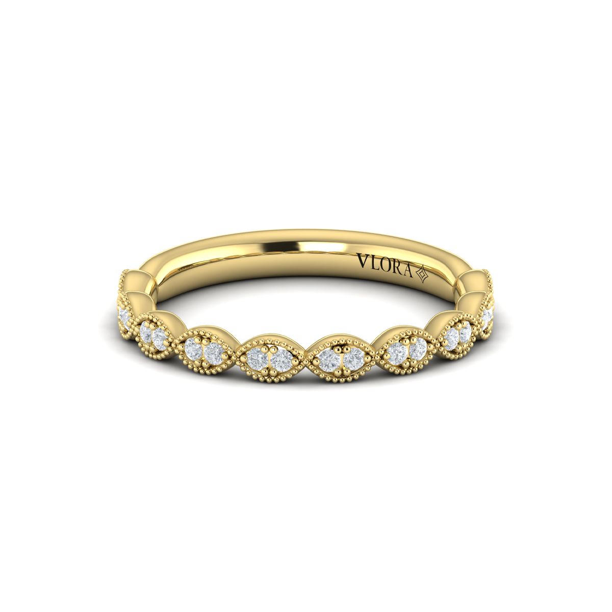 Matching Band for Unity Oval Engagement Ring
