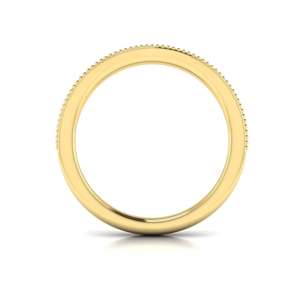 Matching Band for Intricate Hidden Halo Engagement Ring