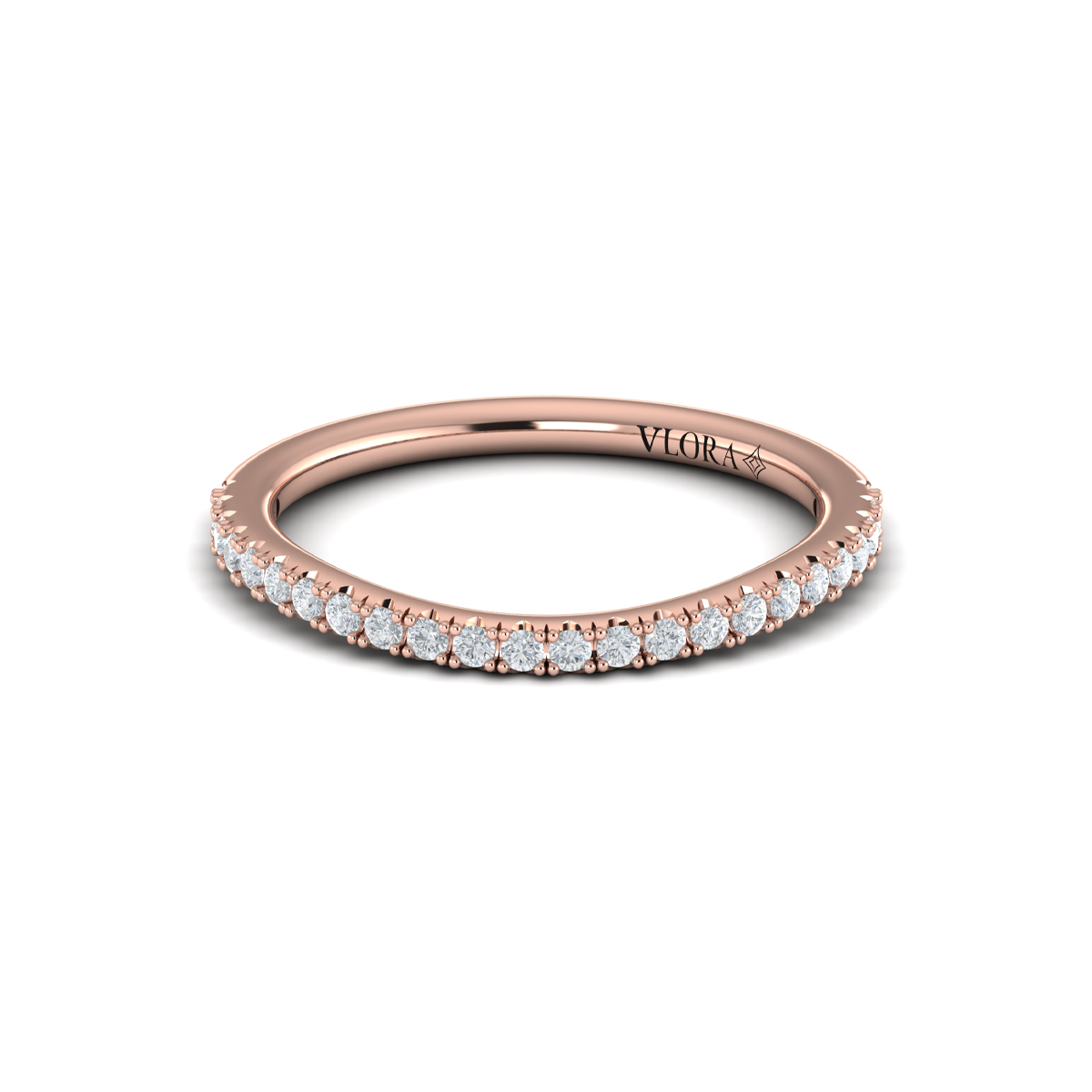 Matching Band for Horizon Oval Bezel Engagement Ring