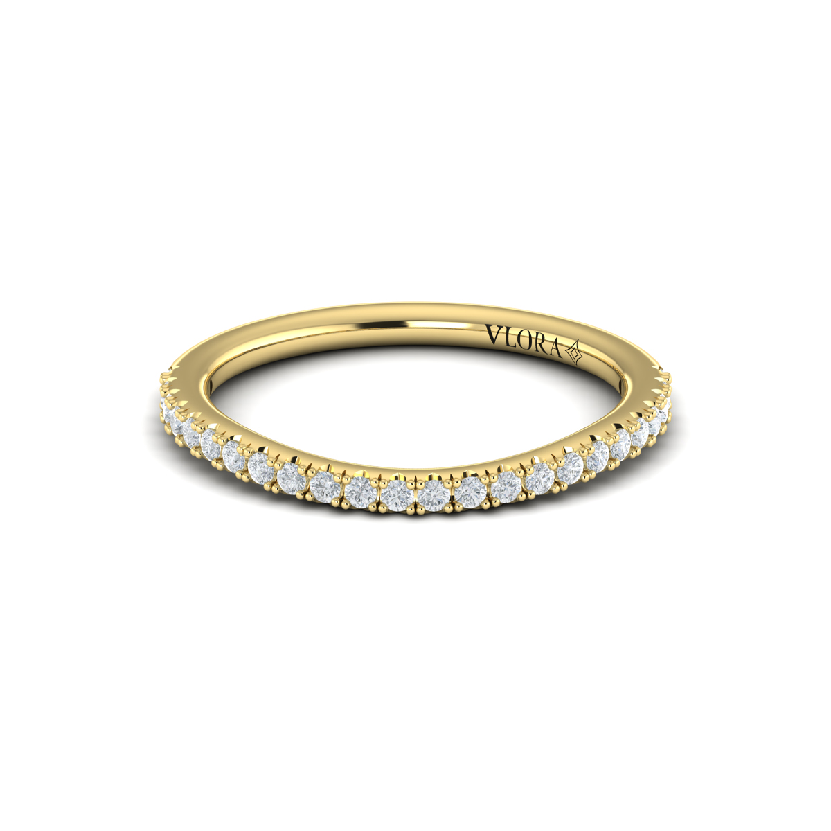Matching Band for Horizon Oval Bezel Engagement Ring