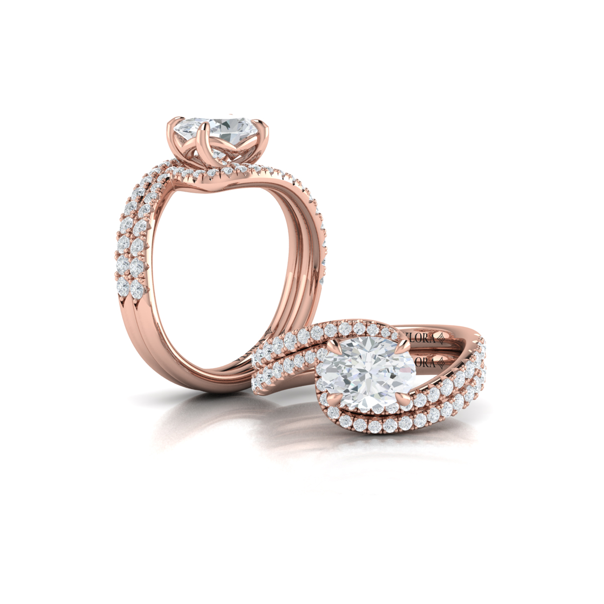 Matching Band for Celestial Engagement Ring
