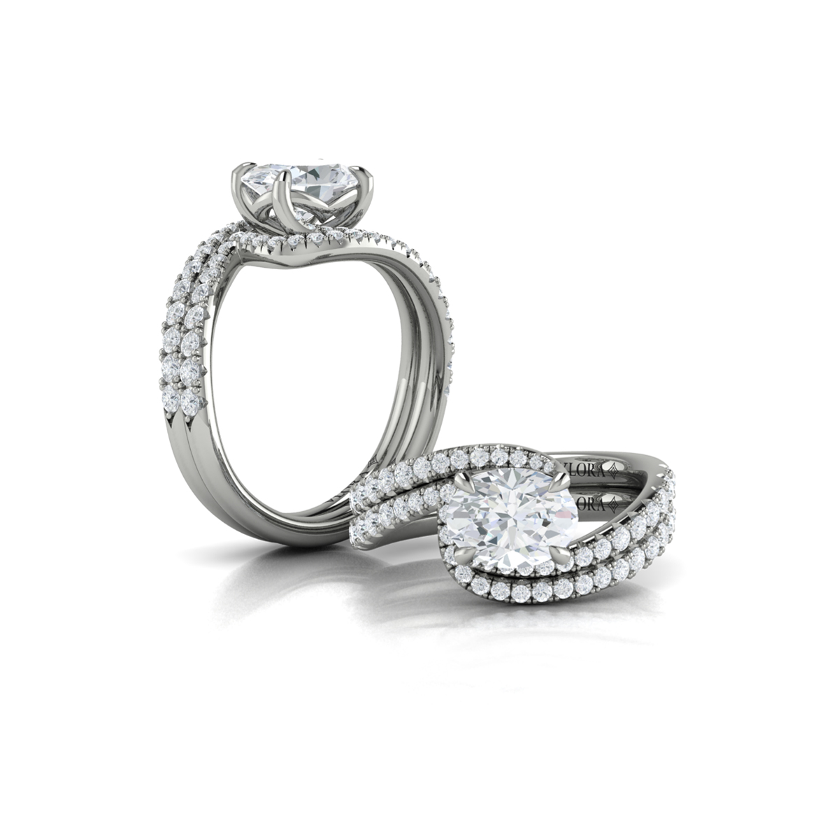 Matching Band for Celestial Engagement Ring